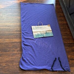 LL Bean Cabin Fleece Sleeping Bag